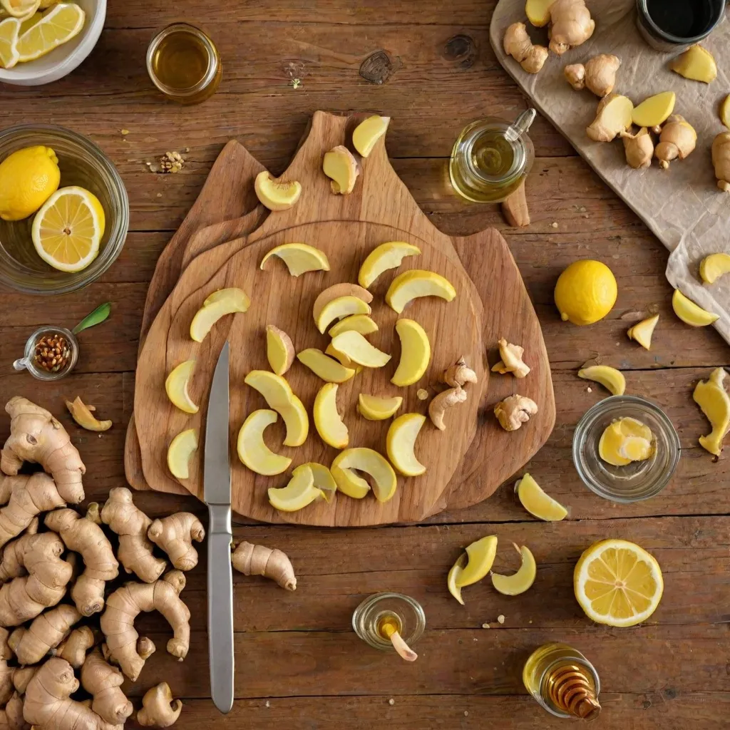 Przepis na domowy syrop z imbiru: krok po kroku